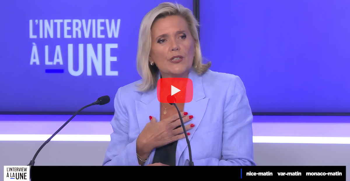 Interview à la Une de Nice-Matin : l’heure est à la responsabilité envers la France et les Français
