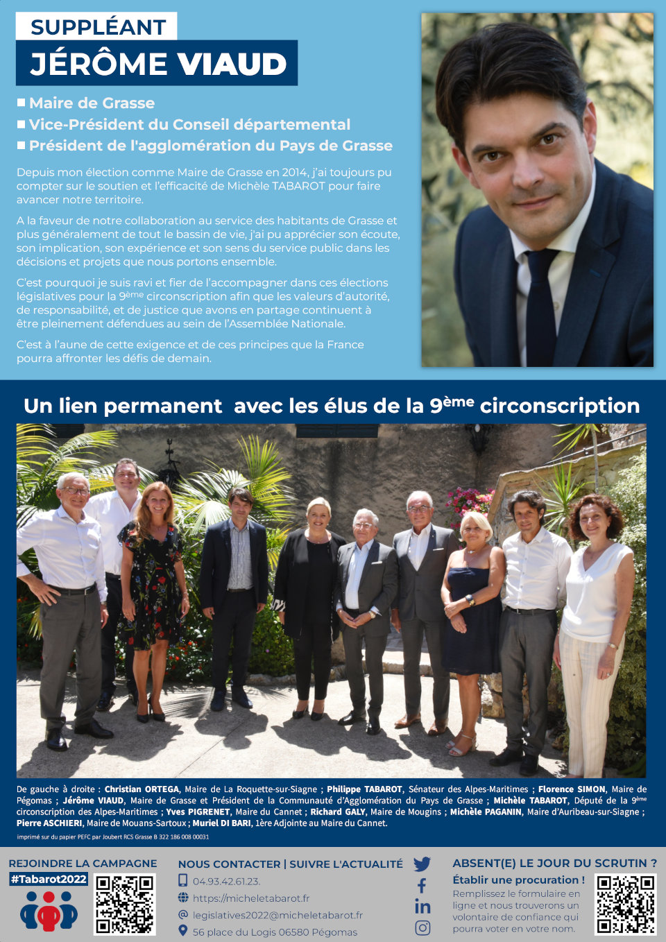 Mon suppléant Jérôme VIAUD et ce lien permanent avec les élus locaux (page 8)