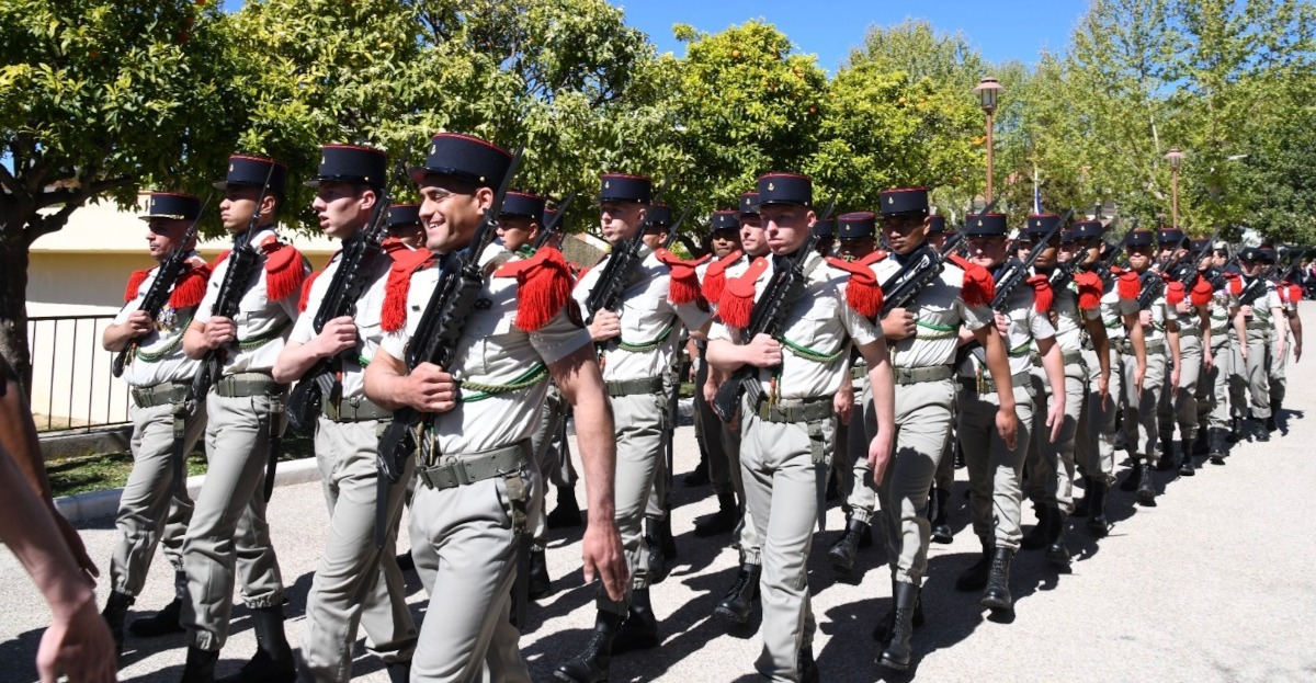 Passation de Commandement au Cannet pour le 3ème Régiment d'Artillerie de Marine