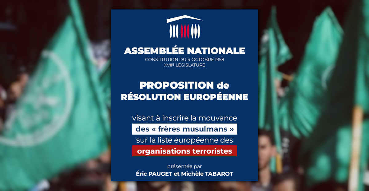 L'entrisme islamiste ne doit trouver ni complaisance ni refuge en France comme en Europe
