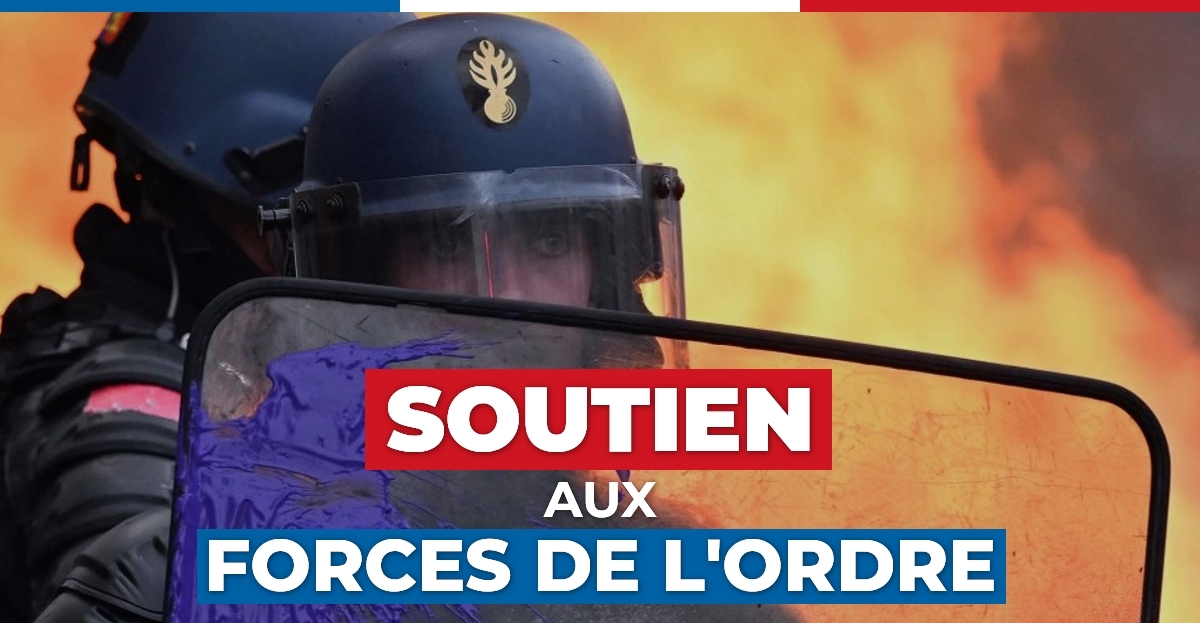 Je soutiens les Forces de l'ordre, je signe la pétition !