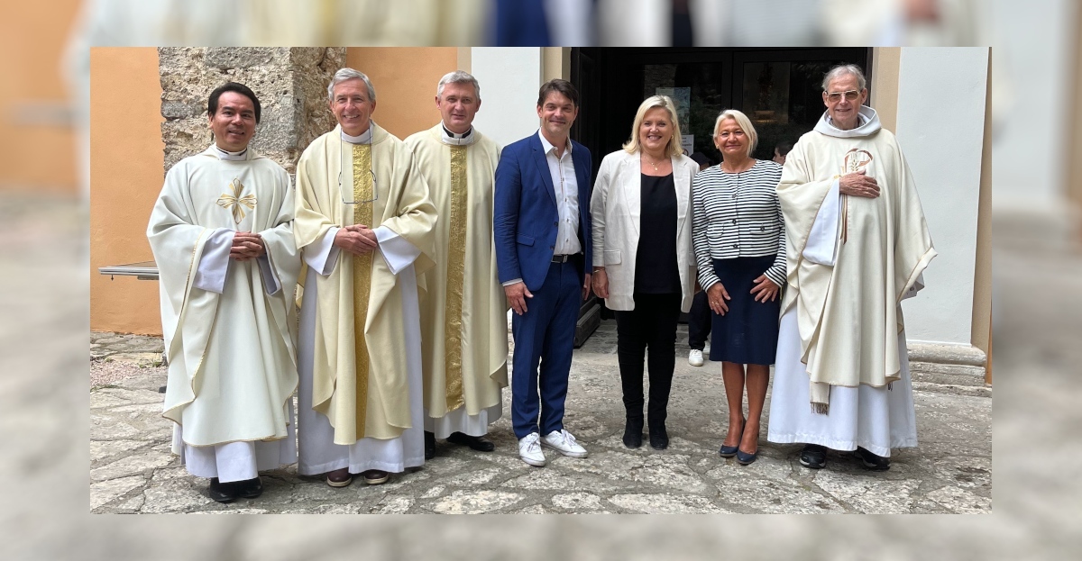 Messe de la Pentecôte au sanctuaire de Valcluse à Auribeau-sur-Siagne