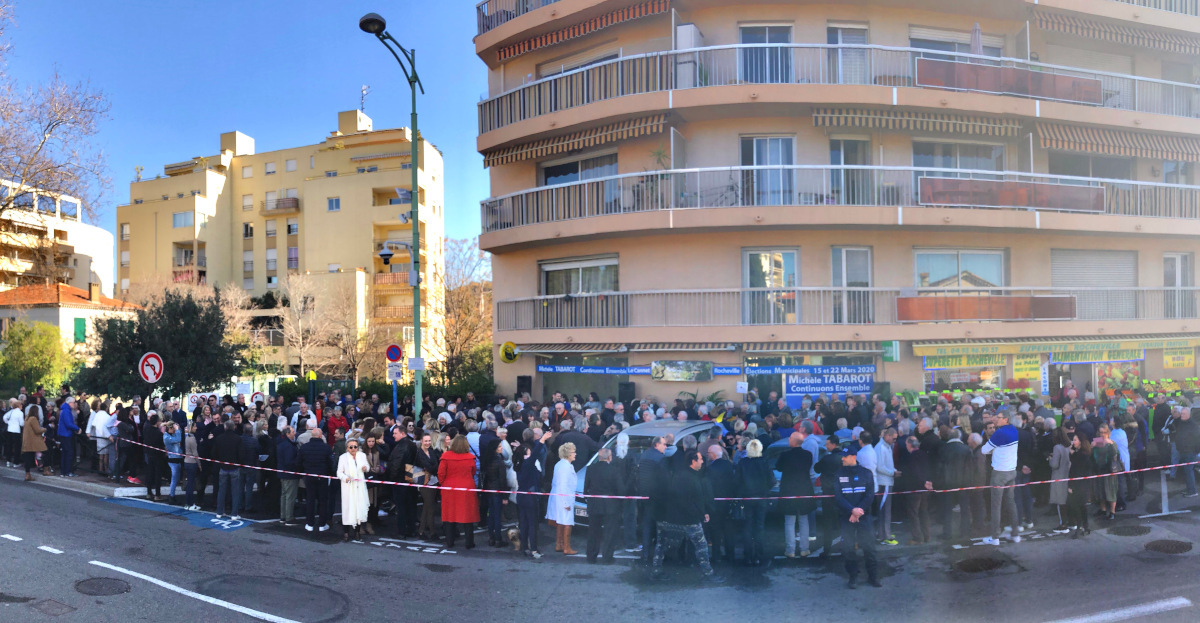 Premier grand événement de campagne avec l'inauguration de notre permanence à Rocheville