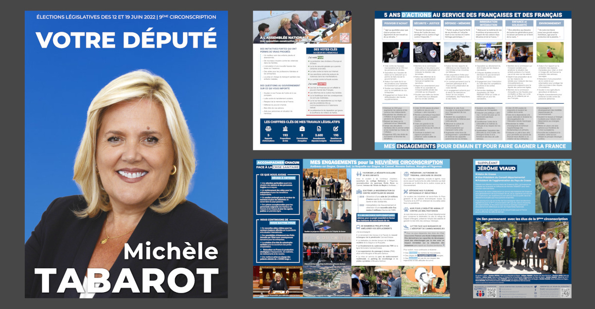 Journal de campagne de Michèle TABAROT, votre Député de la 9ème circonscription